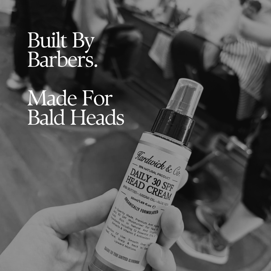 SPF 30 Moisturiser for Bald Heads – 50ml
