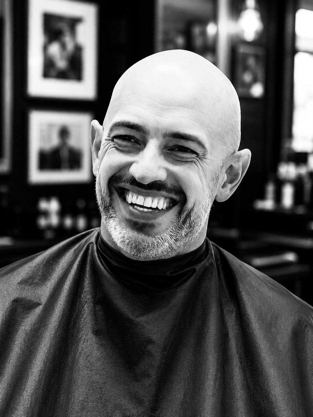 Bald Guy In A Barbershop