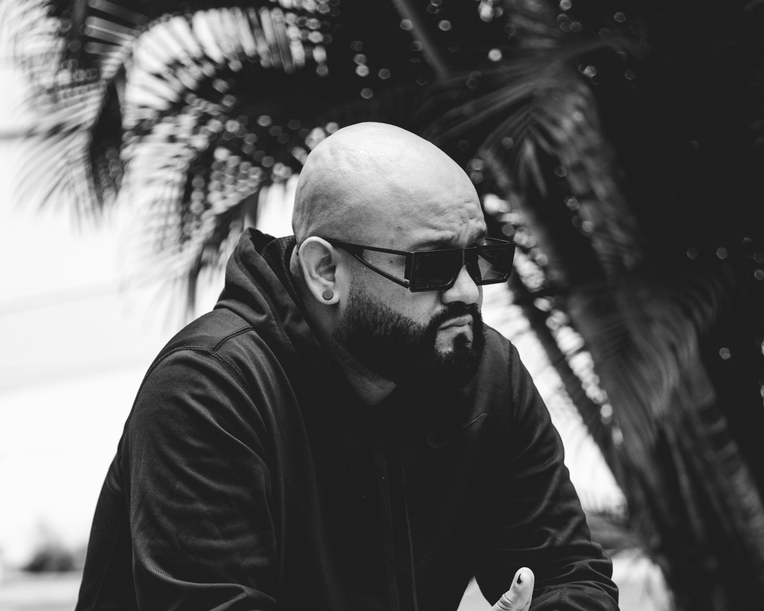 Bald Man In Sunglasses